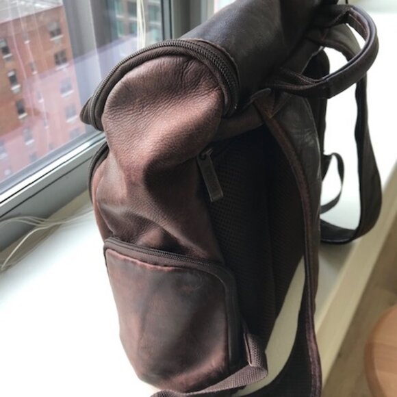 Real leather backpack Kenneth Cole - Picture 2 of 7